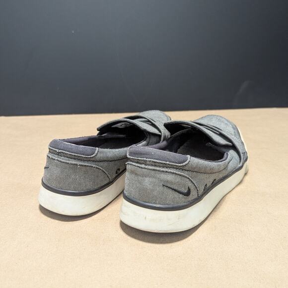 Nike 6.0 Balsa Loafers SB Sneakers Slip On Shoes Canvas Gray Womens 9 Skateboard - Picture 4 of 7
